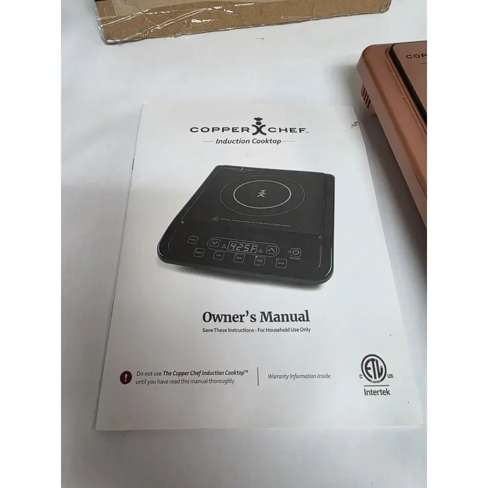 COPPER CHEF Induction Cooktop 1300 Watts Brand New Model : KC16067-00300